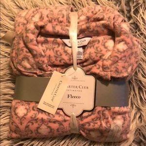 Charter Club Intimates Fleece Night Set